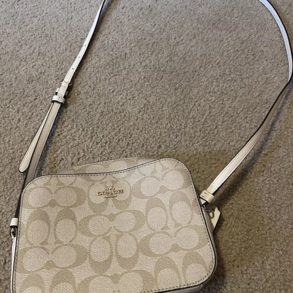 Coach Cream Crossbody Bag